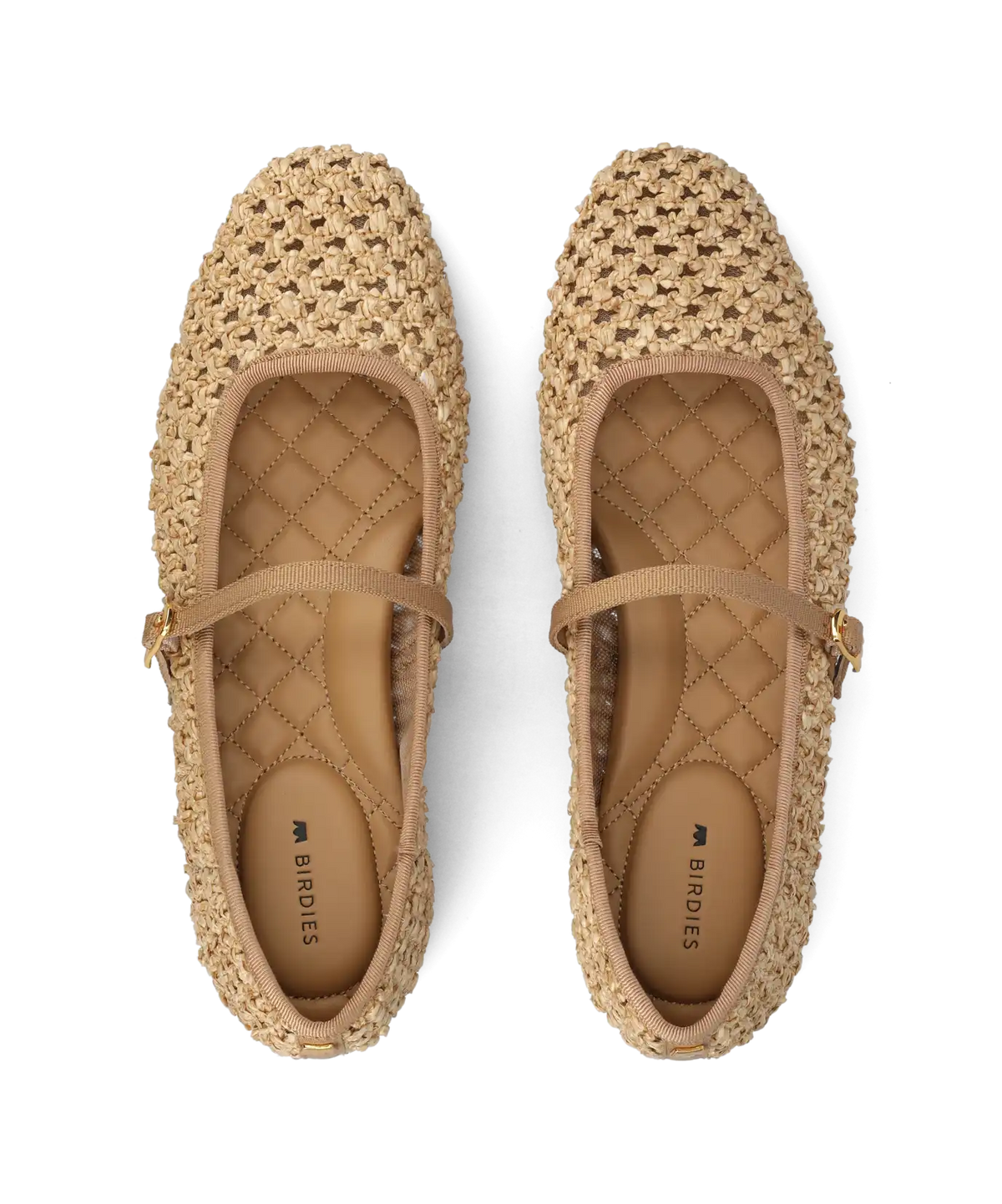 The Hummingbird Mary Jane - Tan Openweave