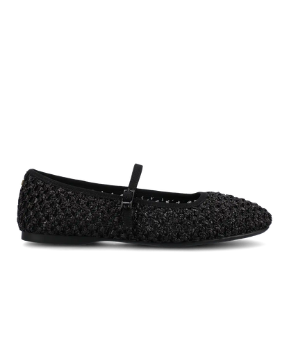 The Hummingbird Mary Jane - Black Openweave