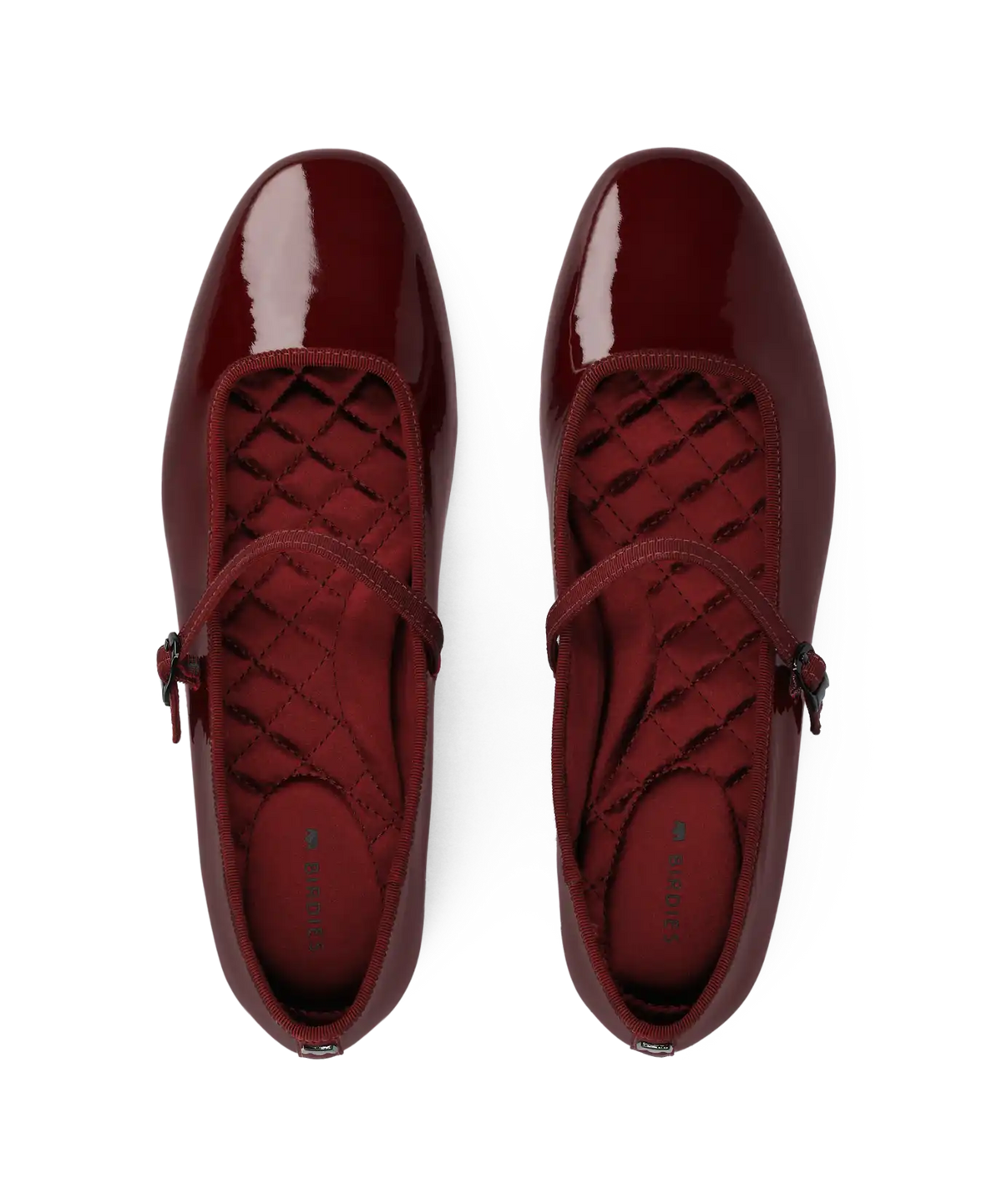 The Hummingbird  Mary Jane - Burgundy Patent