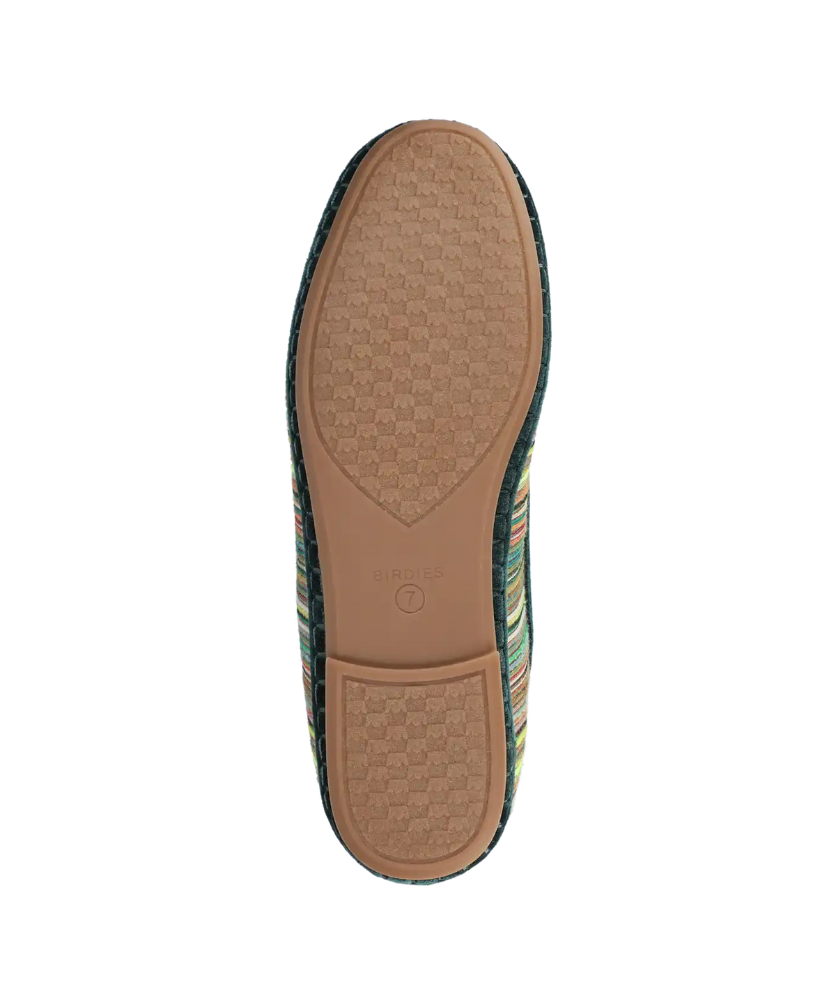 The Heron - Royal Green Multi Stripe Grosgrain