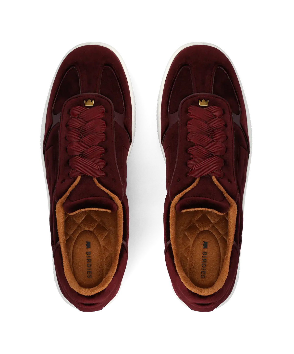 The Jay Sneaker - Burgundy Velvet
