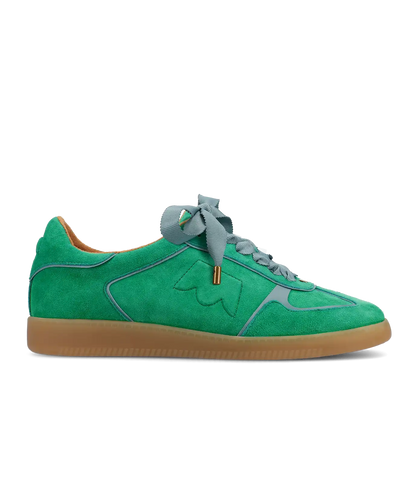 The Jay Sneaker - Kelly Green Suede