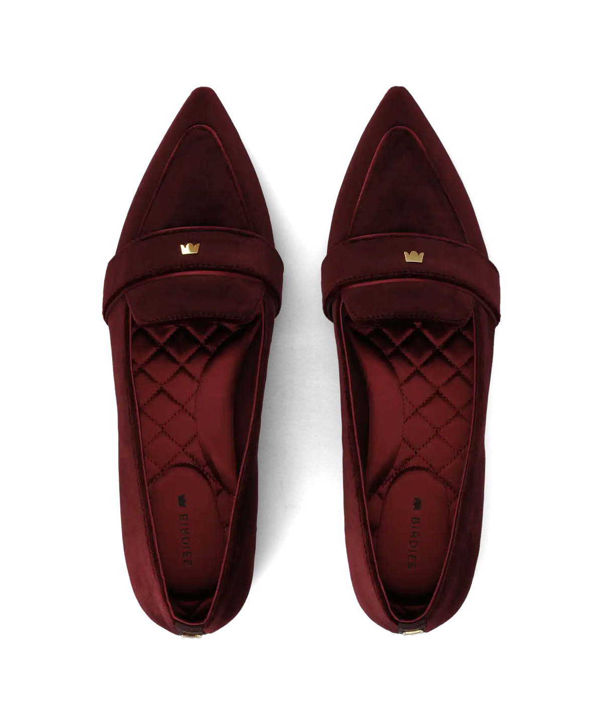 The Sparrow Loafer - Burgundy Velvet