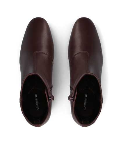 The Starling 50 Bootie - Burgundy Stretch Leather