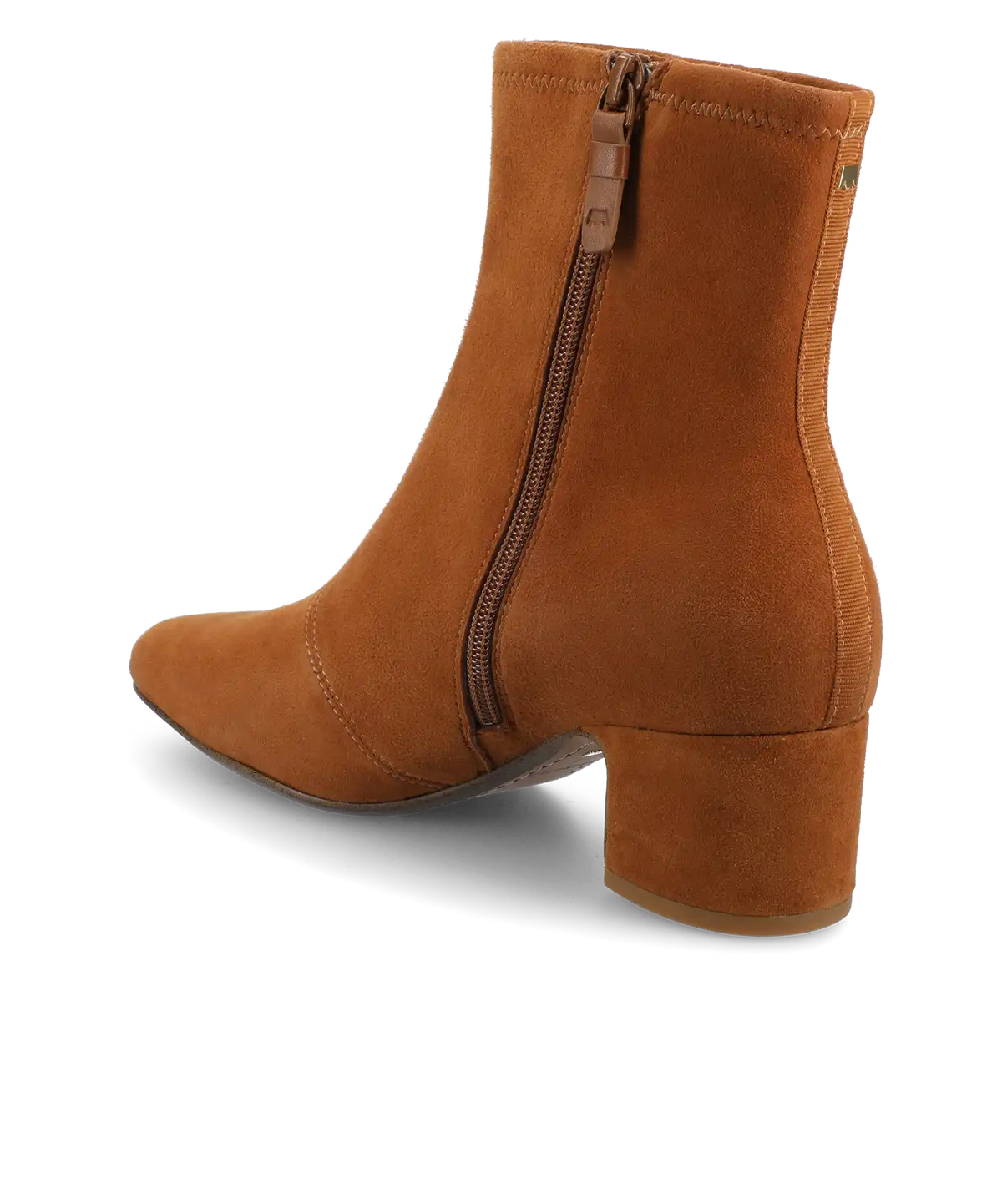 The Starling 50 Bootie - Tan Stretch Suede