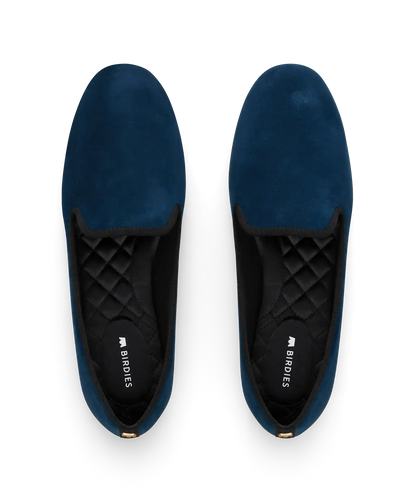 The Starling - Navy Suede
